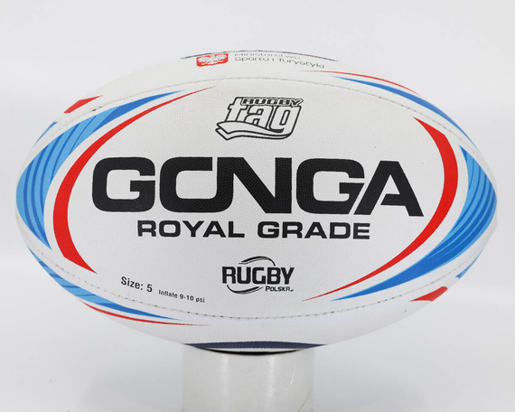 Gonga Rugby Royal Grade RugbyTAG Red PZR size 5