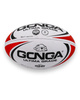 Gonga Rugby Ultima Stripes Red size 5 Digi Grip