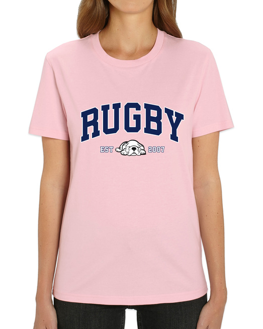 Gonga Unisex Rugby Basic Cotton Pink