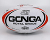 Gonga Rugby Royal Grade RugbyTAG Digi Grip  Red PZR size 5