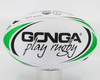 Gonga Rugby Ultima Stripes Green size 5 Digi Grip