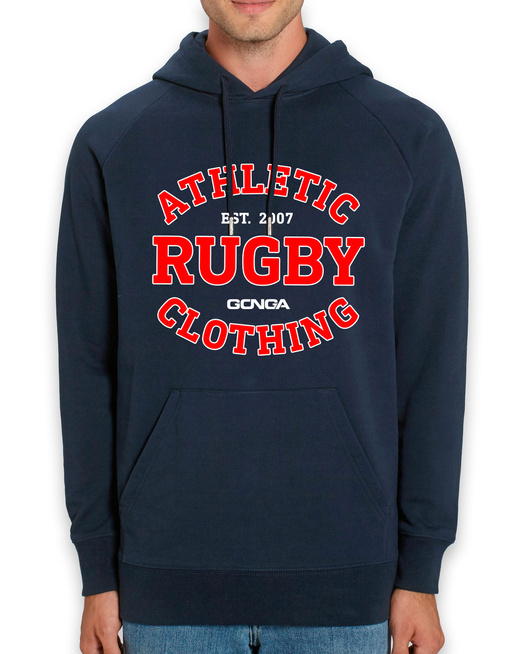 Bluza Gonga Hoodie Athletic Red French Navy