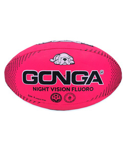 Gonga Rugby Night Vision Pink Fluo Digi Grip size 4