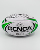 Gonga Rugby Ultima Stripes Blue/Green size 4 Digi Grip