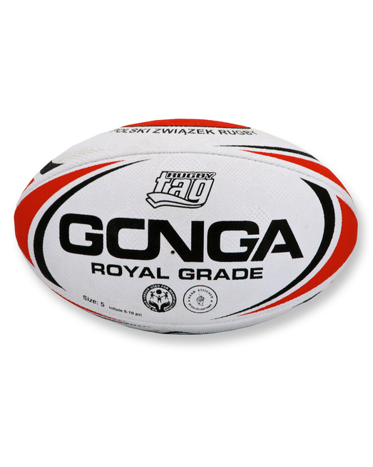 Gonga Rugby Royal Grade RugbyTAG Digi Grip  Red PZR size 5