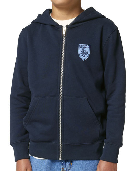  Bluza Gonga Kids ZIP Hoodie Juvenia Kraków Herb French Navy