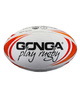 Gonga Rugby Ultima Stripes Red/Yellow size 4 Digi Grip