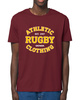 Gonga Unisex Rugby Athletic Yellow Burgundy