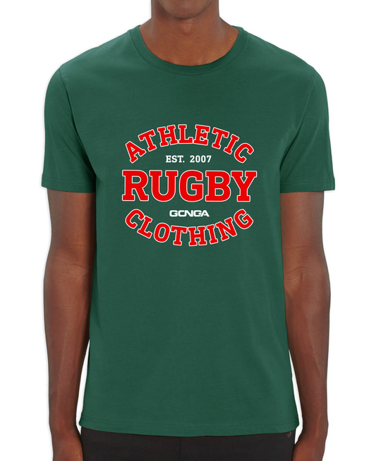 Gonga Unisex Rugby Athletic Red Bottle Green
