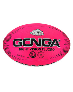 Gonga Rugby Night Vision Pink Fluo Digi Grip size 5