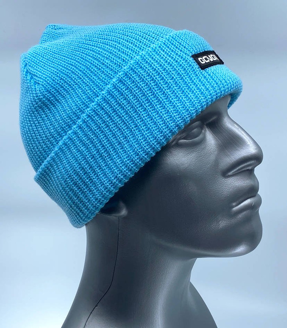 GONGA RIB BEANIE Sky Blue box