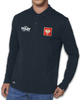 Gonga Rugby Polo Longsleeve Reprezentacja Polski French Navy