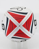 Gonga Rugby Ultima Stripes Red/Navy size 4 Digi Grip