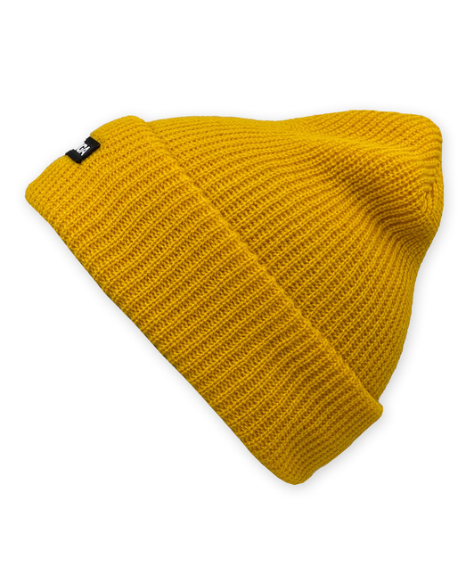 GONGA RIB BEANIE GOLDEN YELLOW box