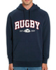 Bluza Gonga Hoodie Rugby Basic Red French Navy