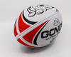 Gonga Rugby Ultima Stripes Red size 5 Digi Grip