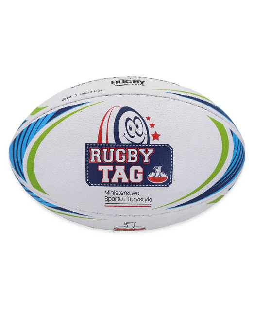 Gonga Rugby Royal Grade RugbyTAG Green/Blue PZR size 3