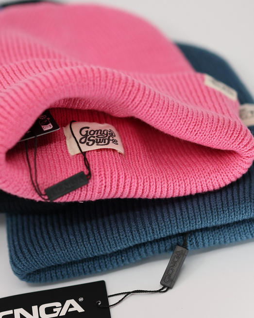 Gonga Cuffed Beanie Unisex French Navy