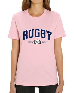 Gonga Unisex Rugby Basic Cotton Pink