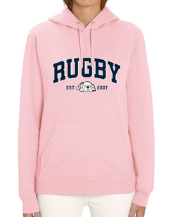 Bluza Gonga Unisex Hoodie Rugby Basic Navy Jojoba