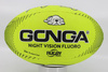 Gonga Rugby Night Vision Yellow Fluoro Digi Grip size 4