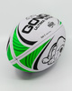 Gonga Rugby Ultima Stripes Green size 5 Digi Grip