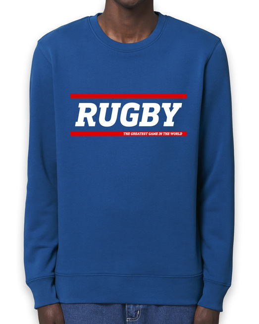 Bluza Gonga Unisex Addicted to Rugby Majorelle Blue