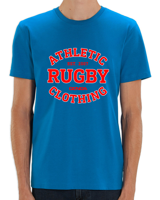 Gonga Unisex Rugby Athletic Red Royal Blue