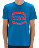 Gonga Unisex Rugby Athletic Red Royal Blue